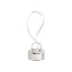 Coroa minimalista prateada